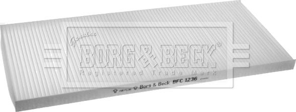 Borg & Beck BFC1236 - Filtras, salono oras autorebus.lt