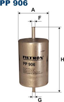 Filtron PP906 - Kuro filtras autorebus.lt