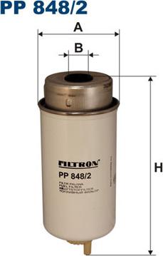 Filtron PP848/2 - Kuro filtras autorebus.lt