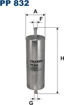 Filtron PP832 - Kuro filtras autorebus.lt