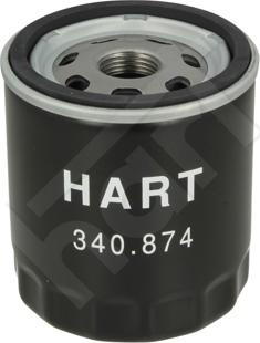 Hart 340 874 - Alyvos filtras autorebus.lt