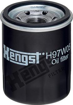 Hengst Filter H97W05 - Alyvos filtras autorebus.lt