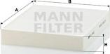 Mann-Filter CU 2442 - Filtras, salono oras autorebus.lt