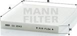 Mann-Filter CU 2043 - Filtras, salono oras autorebus.lt