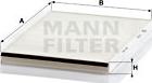 Mann-Filter CU 2839 - Filtras, salono oras autorebus.lt