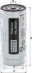 Mann-Filter pl 603/1 x - Kuro filtras autorebus.lt