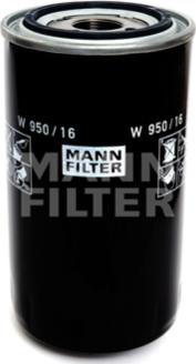 Mann-Filter W 950/16 - Alyvos filtras autorebus.lt