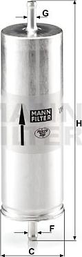 Mann-Filter WK 516 - Kuro filtras autorebus.lt