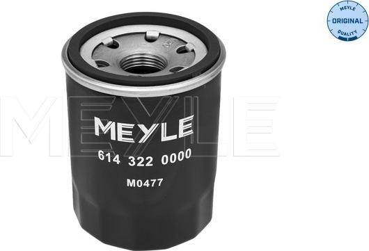 Meyle 6143220000 - Alyvos filtras autorebus.lt