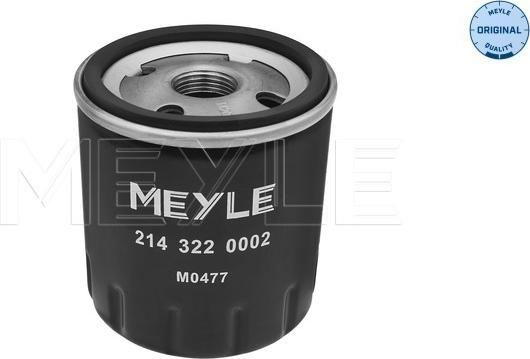 Meyle 2143220002 - Alyvos filtras autorebus.lt