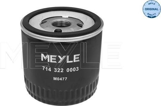 Meyle 7143220003 - Alyvos filtras autorebus.lt