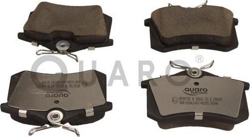 QUARO QP8078C - Stabdžių trinkelių rinkinys, diskinis stabdys autorebus.lt