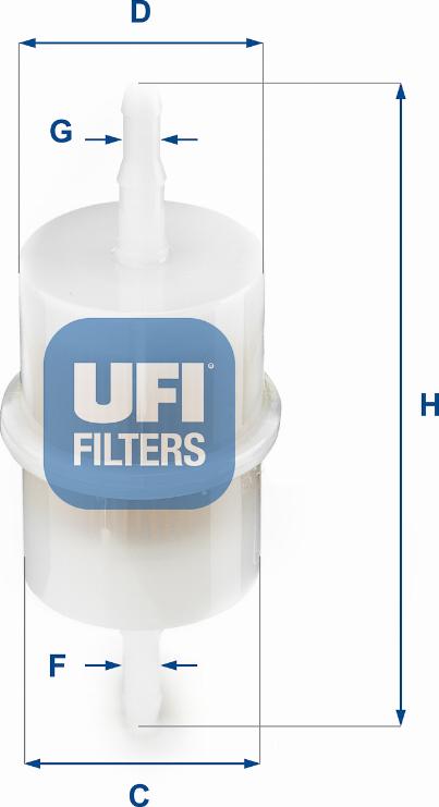 UFI 31.001.00 - Kuro filtras autorebus.lt