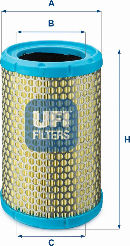 UFI 27.273.00 - Oro filtras autorebus.lt