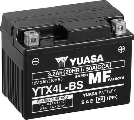 Yuasa YTX4L-BS - Starterio akumuliatorius autorebus.lt
