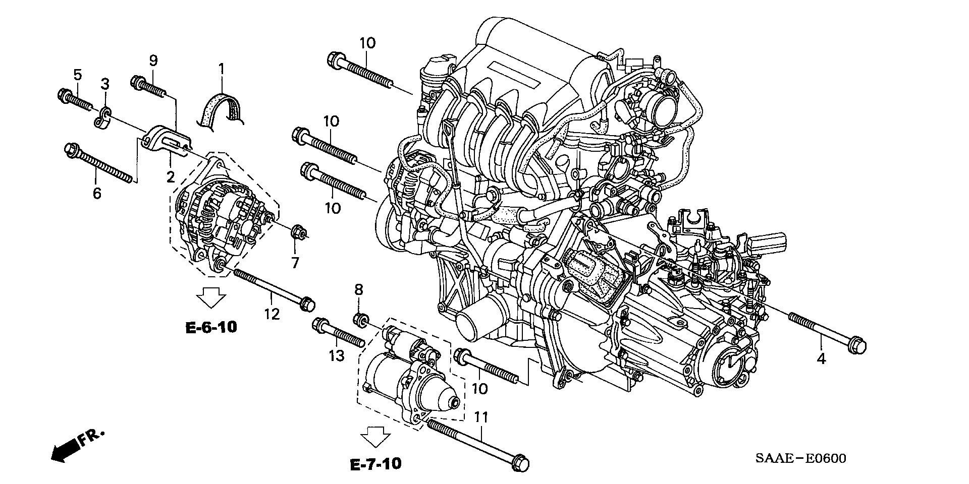 Honda 31110PWAG01 - V formos rumbuoti diržai autorebus.lt